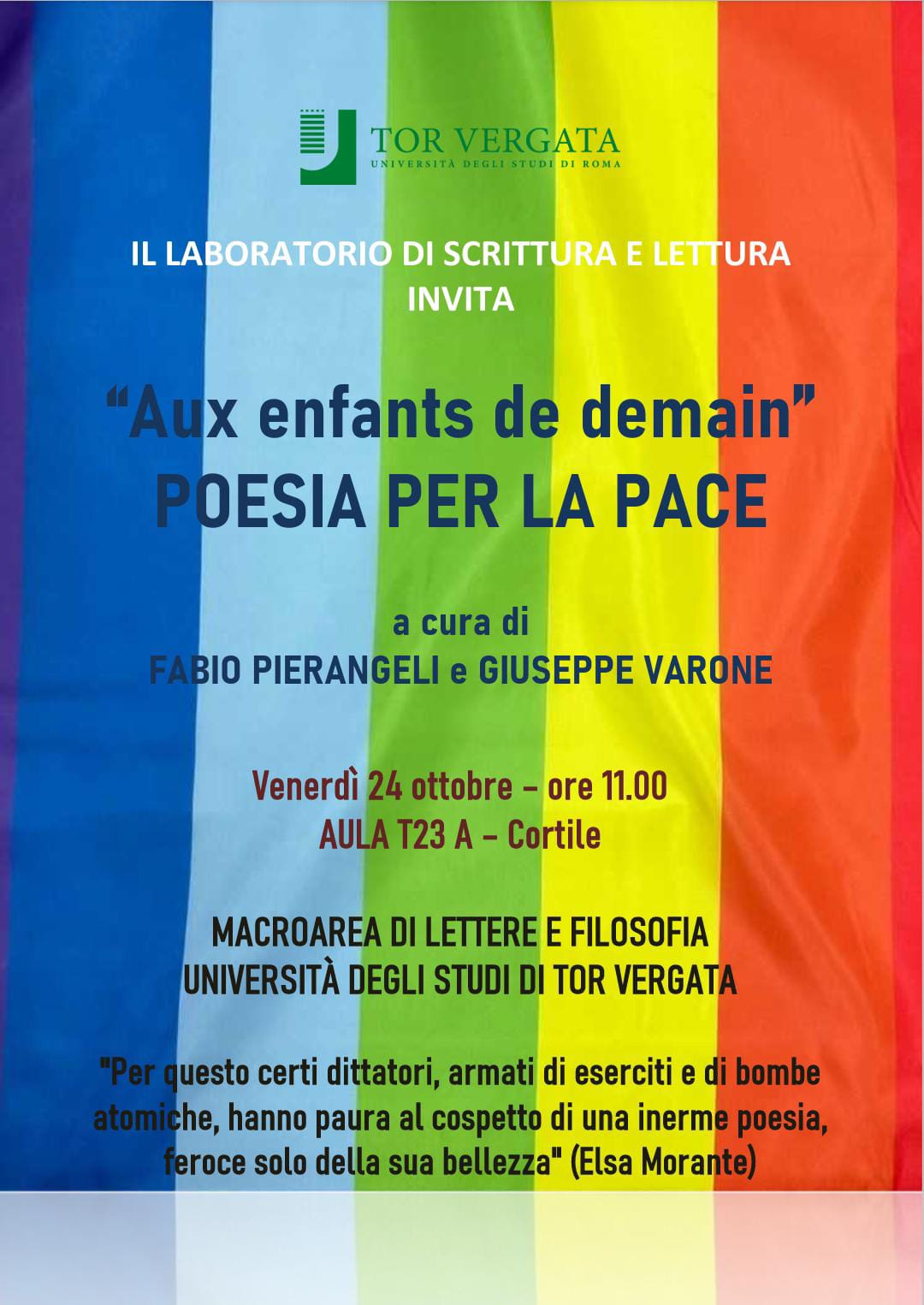 Poesia per la pace